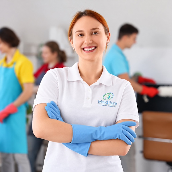 Professional Cleaning Team Portrait